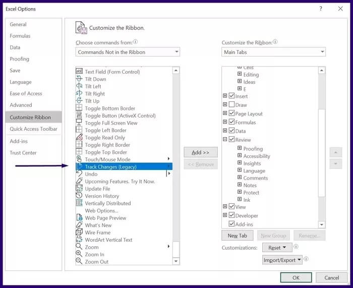 كيفية تعقب التغييرات في Microsoft Excel - %categories