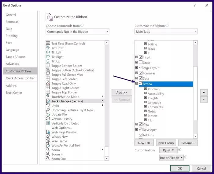 track-changes-on-microsoft-excel-step-8_935adec67b324b146ff212ec4c69054f كيفية تعقب التغييرات في Microsoft Excel
