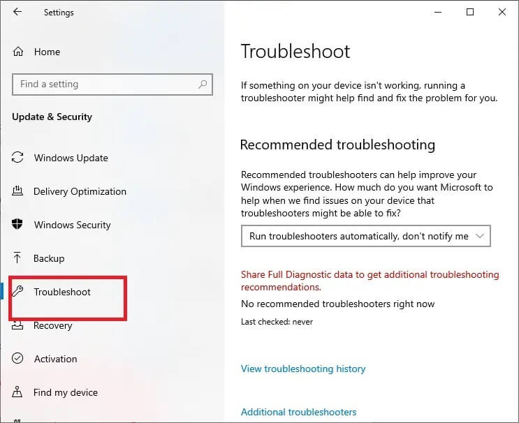 troubleshoot إصلاح خلاط الصوت لا يفتح على نظام التشغيل Windows 10