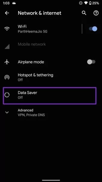 turn-off-data-saver-menu_7c4a12eb7455b3a1ce1ef1cadcf29289 أفضل 8 طرق لإصلاح اختفاء إشعارات الرسائل الجديدة WhatsApp على Android