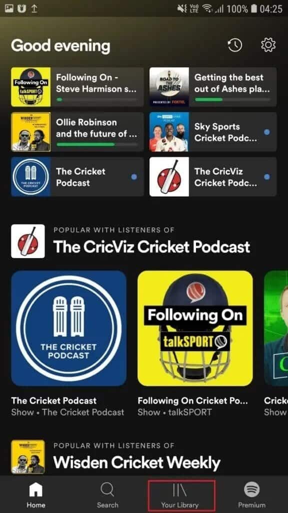 your-library-576x1024-1 كيفية إصلاح عدم عمل بحث Spotify