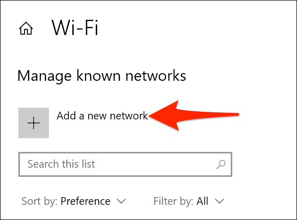10-add-hidden-wi-fi-network كيفية الاتصال بشبكة Wifi المخفية على Windows 10