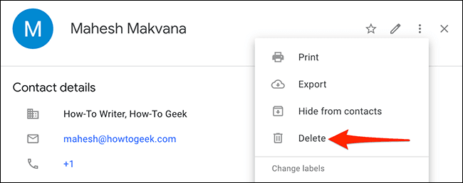 13-delete-contact-gmail كيفية إضافة جهات اتصال إلى Gmail