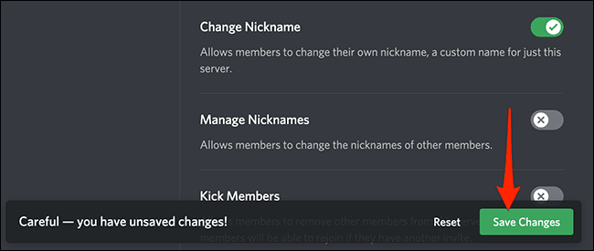 18-save-discord-changes1 كيفية إضافة بوت إلى Discord