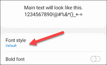 كيفية تغيير الخط على هاتف Samsung Galaxy - %categories