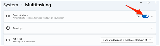 3-disable-snap-layouts كيفية إيقاف تشغيل Snap Layouts في Windows 11