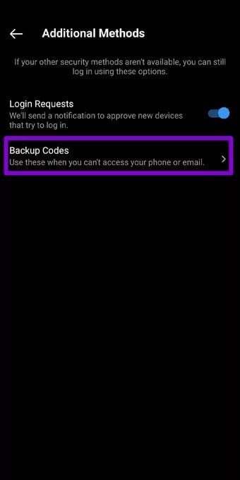 Backup-Authentication-Codes-Instagram_7c4a12eb7455b3a1ce1ef1cadcf29289 كيفية إعداد المصادقة الثنائية (2FA) على Instagram