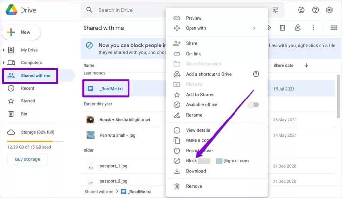 Block-Someone-on-Google-Drive-PC_935adec67b324b146ff212ec4c69054f كيفية حظر أو إلغاء حظر شخص ما على Google Drive
