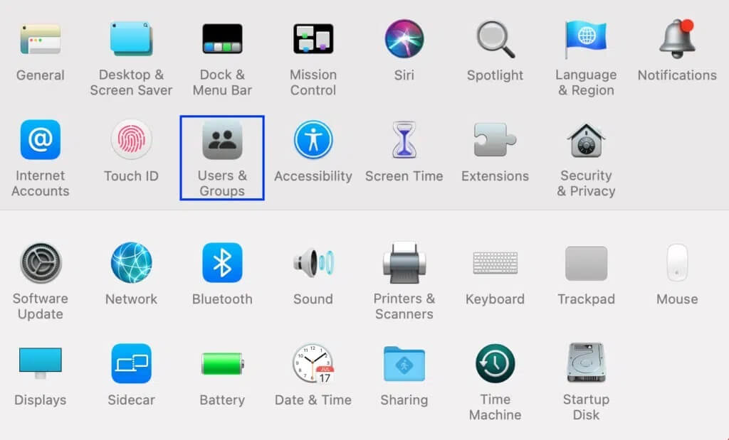 Click-Users-Groups-1024x619-1 إصلاح مشكلة الفتح التلقائي لـ iTunes