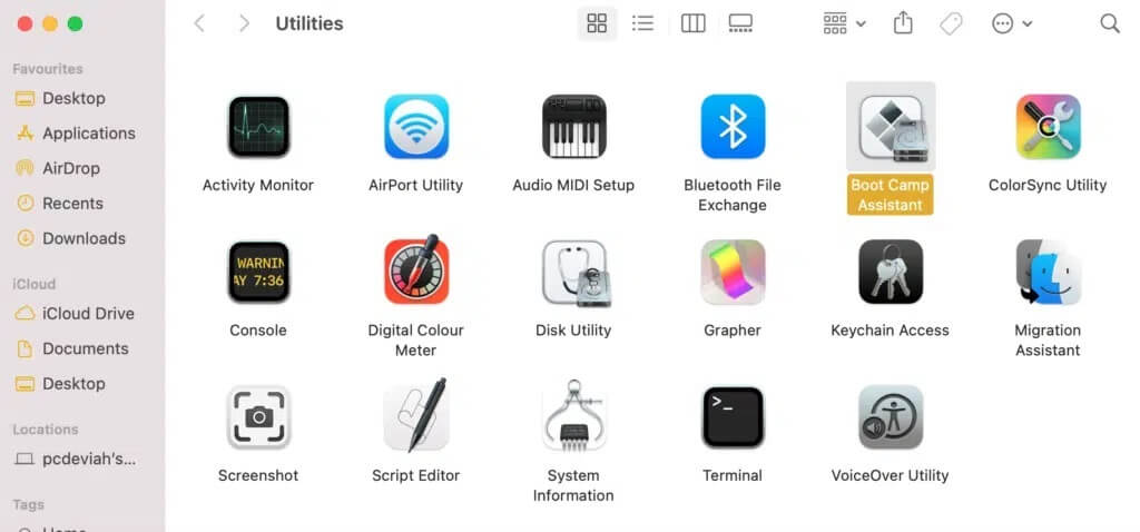 Click-on-Bootcamp-Assistant-1024x478-1 كيفية استخدام مجلد الأدوات المساعدة على Mac