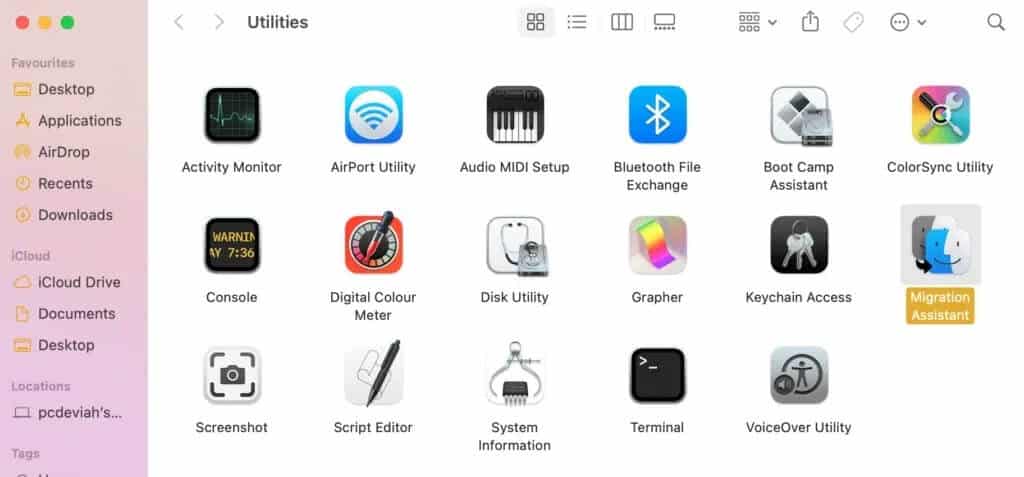 كيفية استخدام مجلد الأدوات المساعدة على Mac - %categories