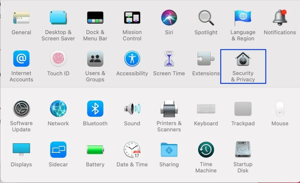 Click-on-Privacy-and-Security-1024x624-1 إصلاح مشكلة الفتح التلقائي لـ iTunes