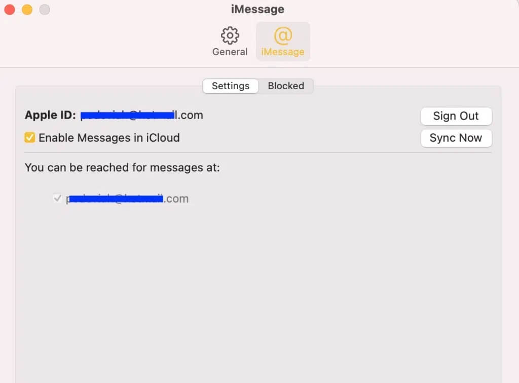 Click-on-the-Sign-out-option-visible-right-next-to-your-Apple-ID-1024x756-1 إصلاح لم يتم تسليم رسالة iMessage على Mac