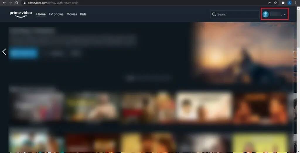 Click-on-the-name-of-the-profile-to-reveal-further-settings-1024x524-1 كيفية إعادة تعيين كود Amazon Prime Video Pin