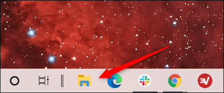 Click-the-File-Explorer-icon. 13 طريقة لفتح تطبيق إعدادات Windows 10
