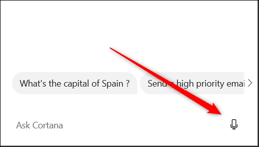 Click-the-microphone-in-the-bottom-right-corner-of-the-window. 13 طريقة لفتح تطبيق إعدادات Windows 10