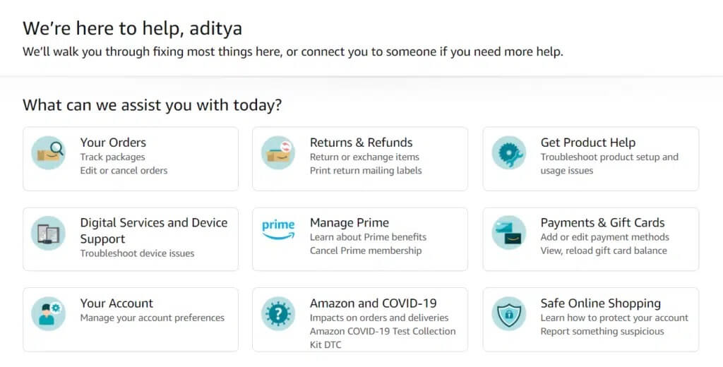 Contact-Amazon-Support-1024x520-1 كيفية إصلاح لا يتم تنزيل الكتب على Kindle