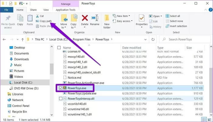 Copy-File-Path_935adec67b324b146ff212ec4c69054f-1 أفضل 7 طرق لإصلاح عدم تشغيل برامج بدء التشغيل على Windows 10