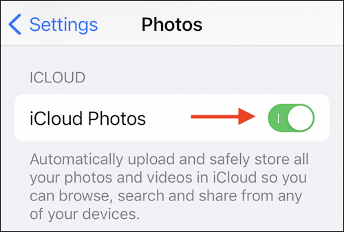 Disable-iCloud-Photos كيفية تعطيل iCloud Photos على iPhone و iPad