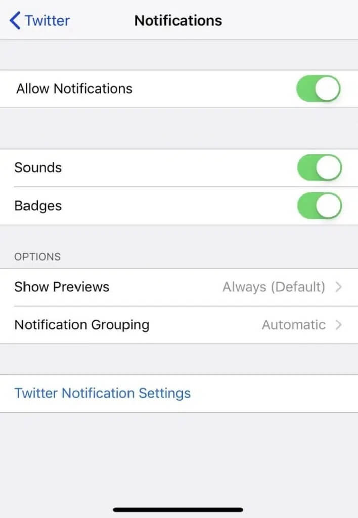 Enable-Twitter-Notifications-on-iPhone-708x1024-1 كيفية إصلاح عدم عمل إشعارات Twitter