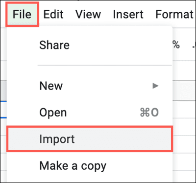 كيفية استيراد أنواع الملفات المختلفة إلى Google Sheets - %categories