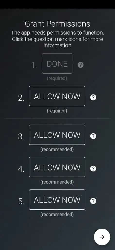 Grant-the-required-permissions-allowing-the-app-to-function-473x1024-1 كيفية تمكين العرض دائمًا على Android