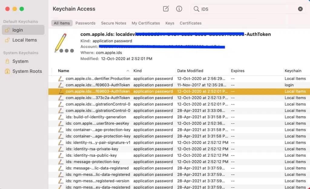 In-this-list-find-your-Apple-ID-file-ending-with-AuthToken-1024x625-1 إصلاح تعذر تسجيل الدخول إلى iMessage أو FaceTime