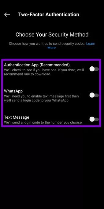 Instagram-Two-Factor-Authenticaion_7c4a12eb7455b3a1ce1ef1cadcf29289 كيفية إعداد المصادقة الثنائية (2FA) على Instagram