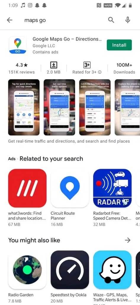 Install-Google-Maps-Go-473x1024-1 7 طرق لإصلاح بطئ Google Maps و تحسين سرعته
