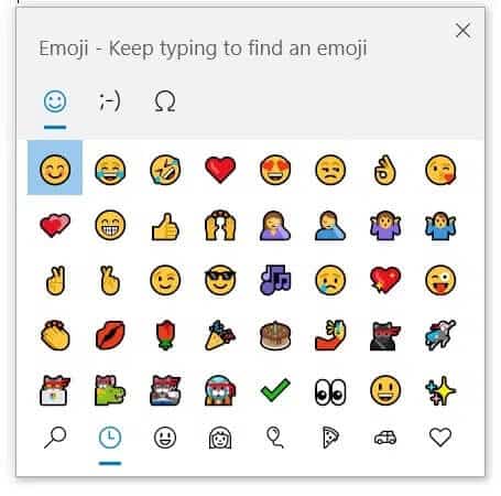 Keyboard-Shortcut-for-Emojis-on-Windows-10 كيفية استخدام Emojis على Windows 10