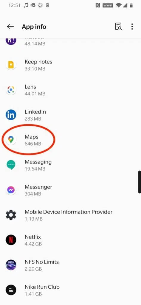 Locate-and-tap-on-Maps-473x1024-1 7 طرق لإصلاح بطئ Google Maps و تحسين سرعته