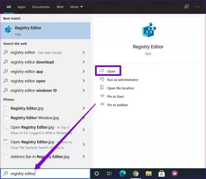 Open-Registry-Editor_935adec67b324b146ff212ec4c69054f أفضل 7 طرق لفرض إلغاء تثبيت البرامج على Windows 10