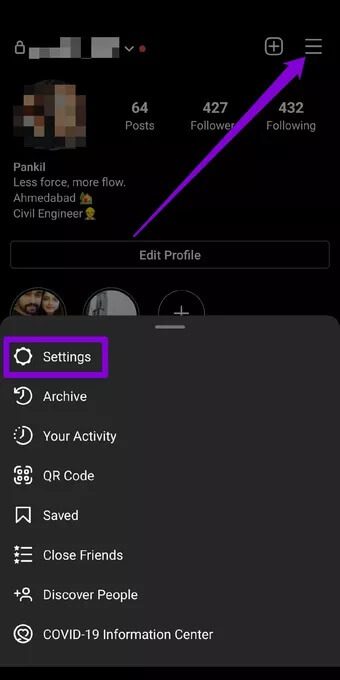 Open-Settings-on-Instagram_2021-08-16-080443_7c4a12eb7455b3a1ce1ef1cadcf29289 كيفية إعداد المصادقة الثنائية (2FA) على Instagram