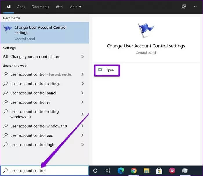 Open-User-Account-Control-Settings_935adec67b324b146ff212ec4c69054f أفضل 7 طرق لإصلاح عدم تشغيل برامج بدء التشغيل على Windows 10