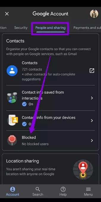 People-and-Sharing-on-Google-Drive_7c4a12eb7455b3a1ce1ef1cadcf29289 كيفية حظر أو إلغاء حظر شخص ما على Google Drive