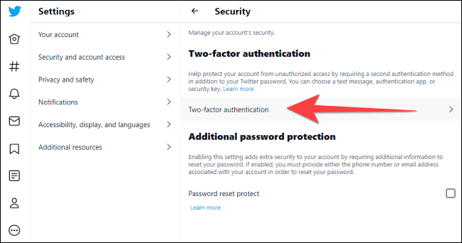 Select-Two-factor-authentication-from-Security-section كيفية استخدام أداة المصادقة الثنائية المضمنة على iPhone و iPad