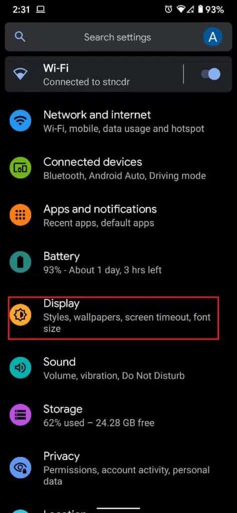 Select-the-‘Display-option-to-continue-473x1024-1 كيفية تمكين العرض دائمًا على Android