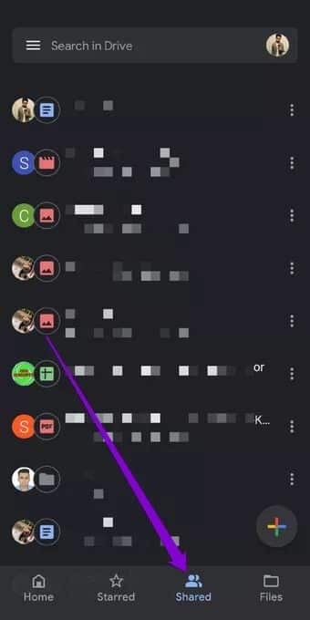 Shared-Tab-in-Google-Drive_7c4a12eb7455b3a1ce1ef1cadcf29289 كيفية حظر أو إلغاء حظر شخص ما على Google Drive