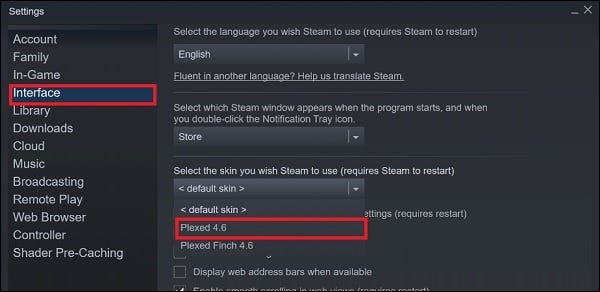 كيفية تثبيت Steam Skins على نظام التشغيل Windows 10 - %categories