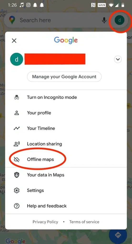 Tap-Offline-Maps-554x1024-1 7 طرق لإصلاح بطئ Google Maps و تحسين سرعته