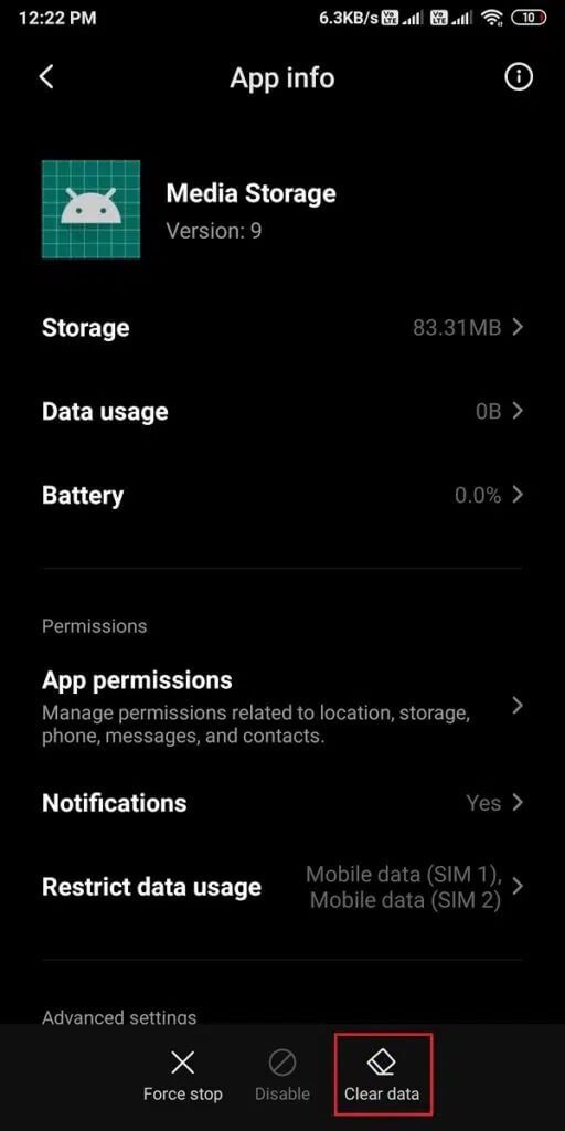 Tap-on-Clear-Cache-512x1024-1 لماذا يتم إعادة تشغيل Android بشكل عشوائي؟