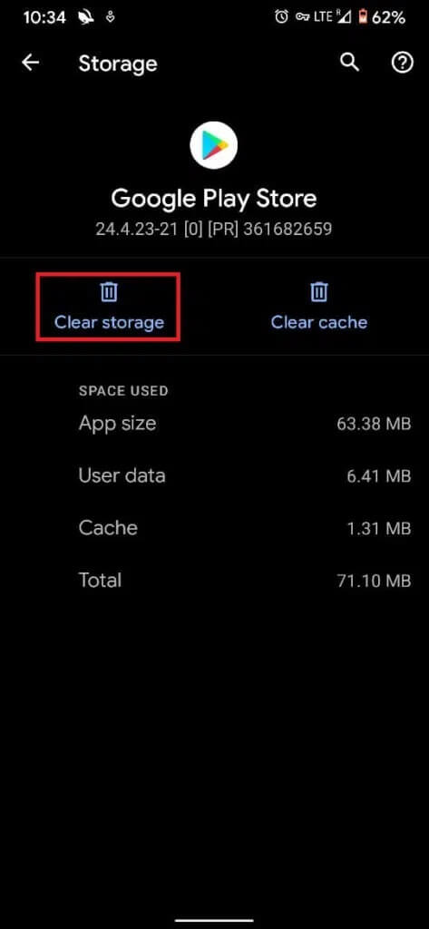 Tap-on-Clear-data-or-Clear-storage-473x1024-1 كيفية تنزيل تطبيقات Android غير المتوفرة في بلدك