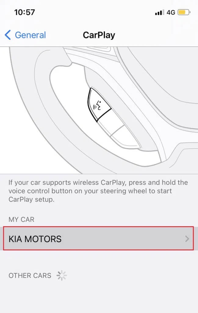 Tap-on-General-then-tap-on-CarPlay-649x1024-1 كيفية إصلاح عدم عمل Apple CarPlay