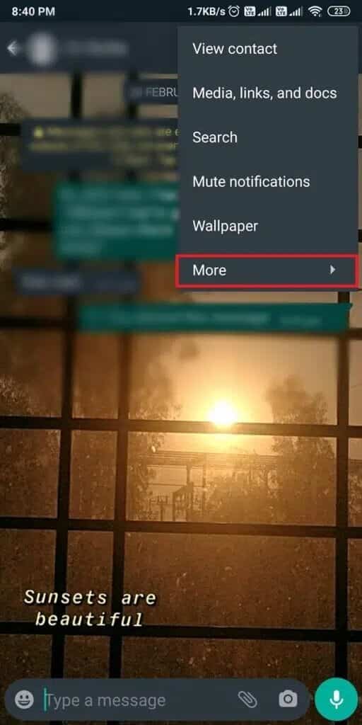 Tap-on-More-512x1024-1 كيفية تصدير دردشة WhatsApp بصيغة PDF