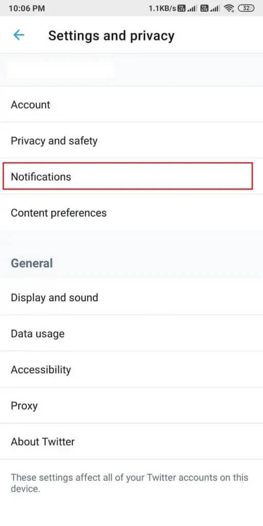 Tap-on-Notifications-512x1024-1 كيفية إصلاح عدم عمل إشعارات Twitter
