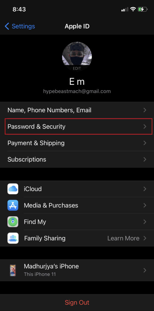 Tap-on-Password-Security-1-509x1024-2 كيفية الوصول إلى حساب Apple الخاص بك