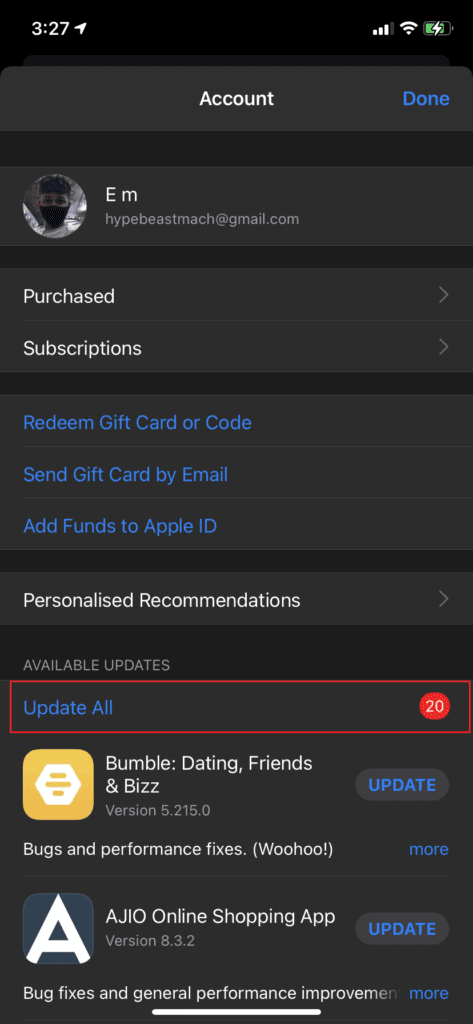 Tap-on-Update-All-to-update-all-apps-at-once-473x1024-1 إصلاح ارتفاع درجة حرارة iPhone ولا يتم تشغيله