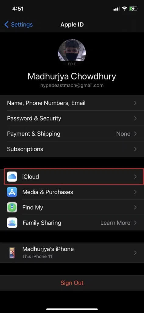 Tap-on-iCloud-and-then-tap-Photos-1-473x1024-1 كيفية إصلاح عدم مزامنة صور iCloud مع جهاز الكمبيوتر