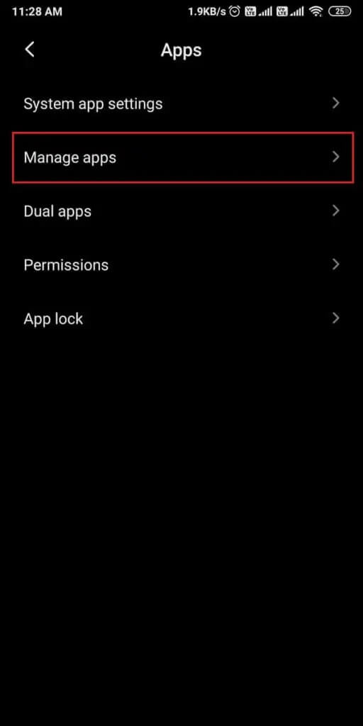 Tap-on-manage-apps.-512x1024-1 كيفية إصلاح عدم عمل إشعارات Twitter