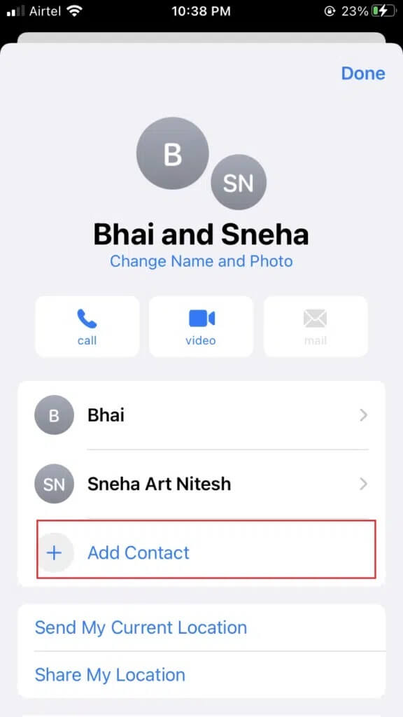 Tap-on-the-Add-Contact-option-576x1024-1 كيفية إرسال رسالة جماعية على iPhone